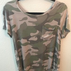 Camo Hollister T-shirt
